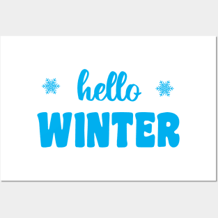 Hello Winter Posters and Art
